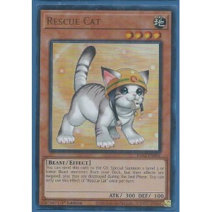 RA02-EN001AU Rescue Cat (Alternate Art) – Ultra Rare